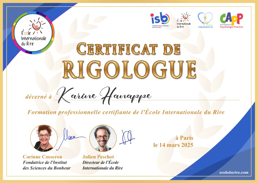 photo diplome Karine Hanappe 