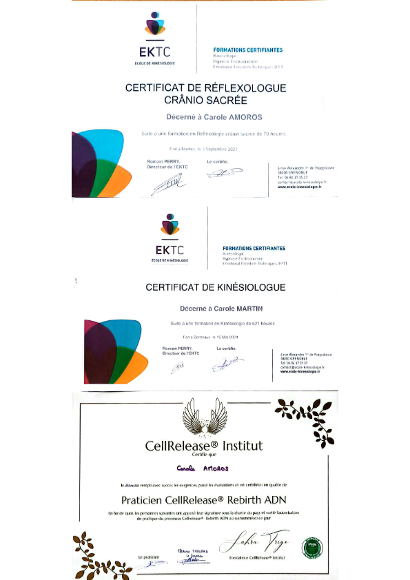 photo diplome Carole Martin