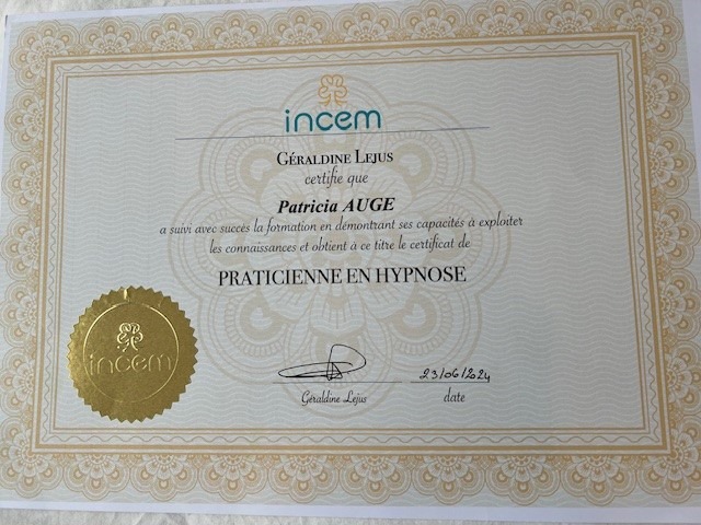 photo diplome Patricia AUGE