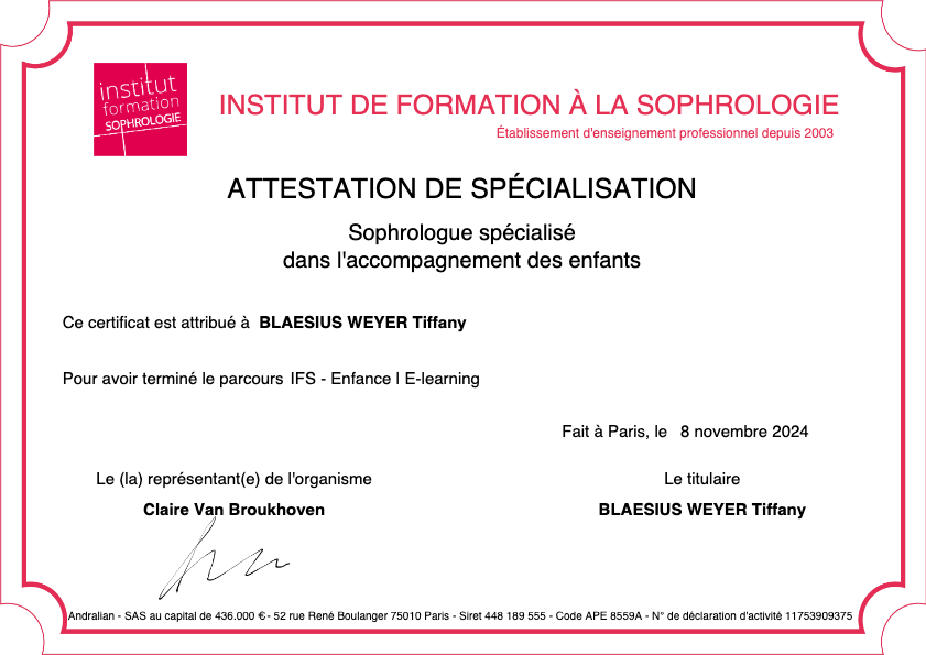 photo diplome Tiffany Blaesius