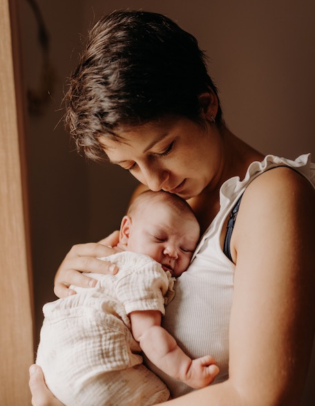 photo portrait Léa Périnatalité