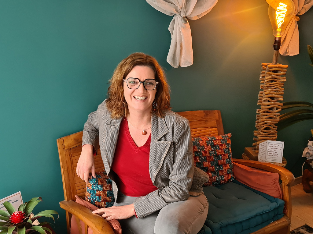 photo portrait Nellie Fournier thérapeute familiale