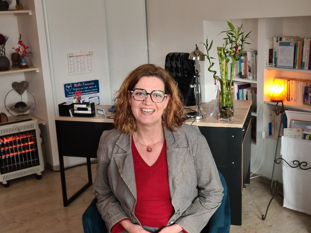 photo seance Nellie Fournier thérapeute familiale