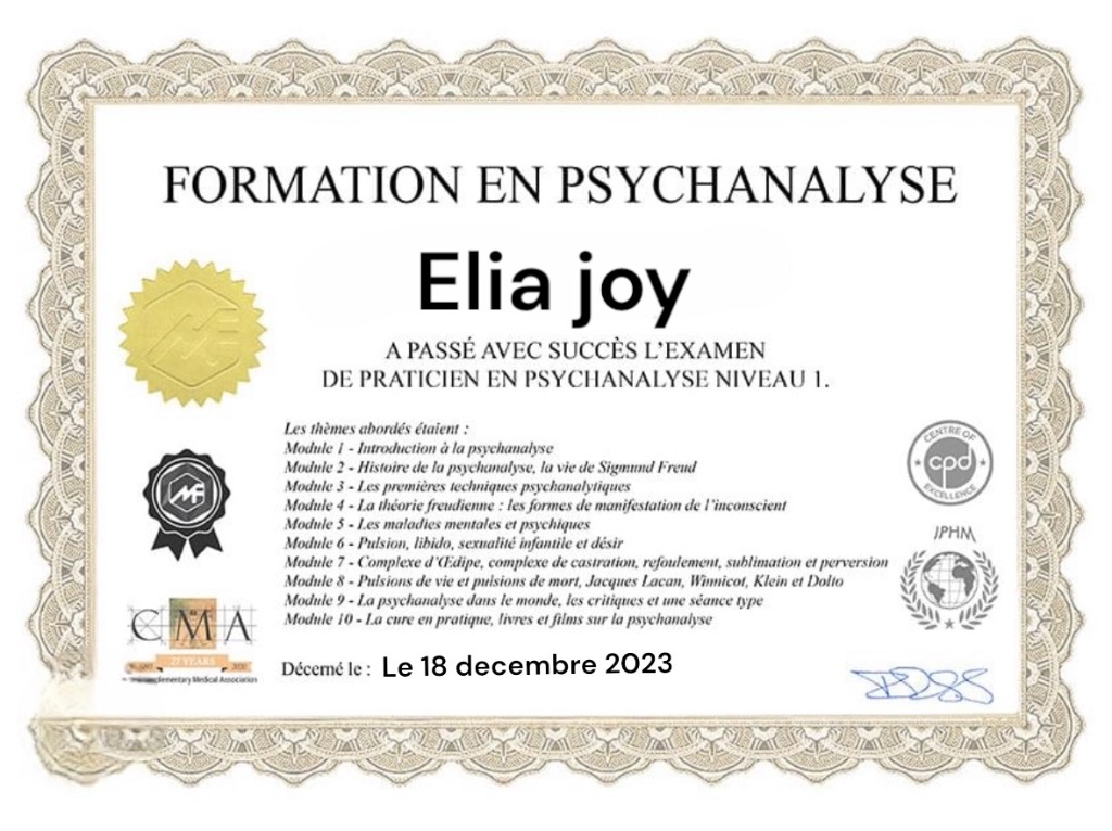 photo activite Joy Eli