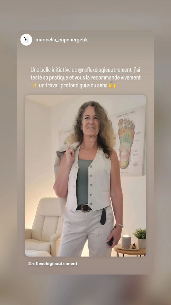 photo portrait LA REFLEXOLOGIE AUTREMENT