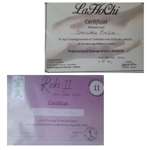 photo diplome Emilie saillard