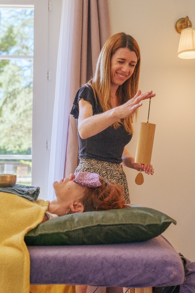 photo seance Laurie Allec Kinésiologie