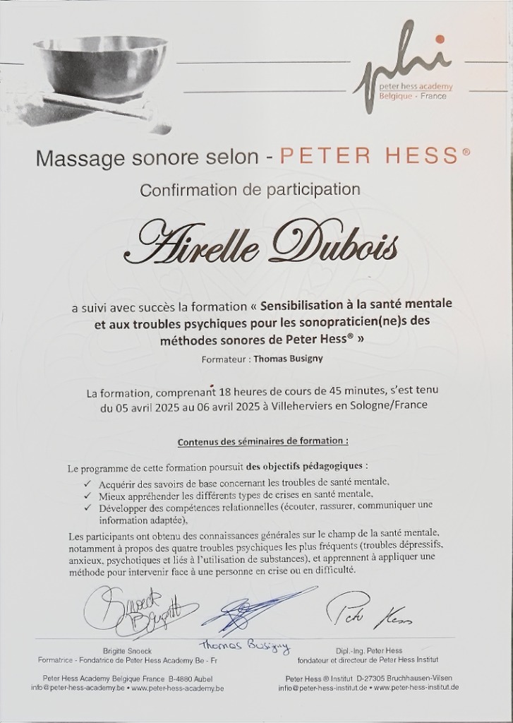 photo diplome Airelle Dubois