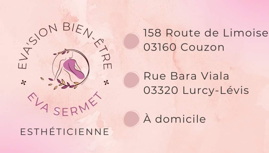 photo portrait Eva’sion bien-être, Eva SERMET 