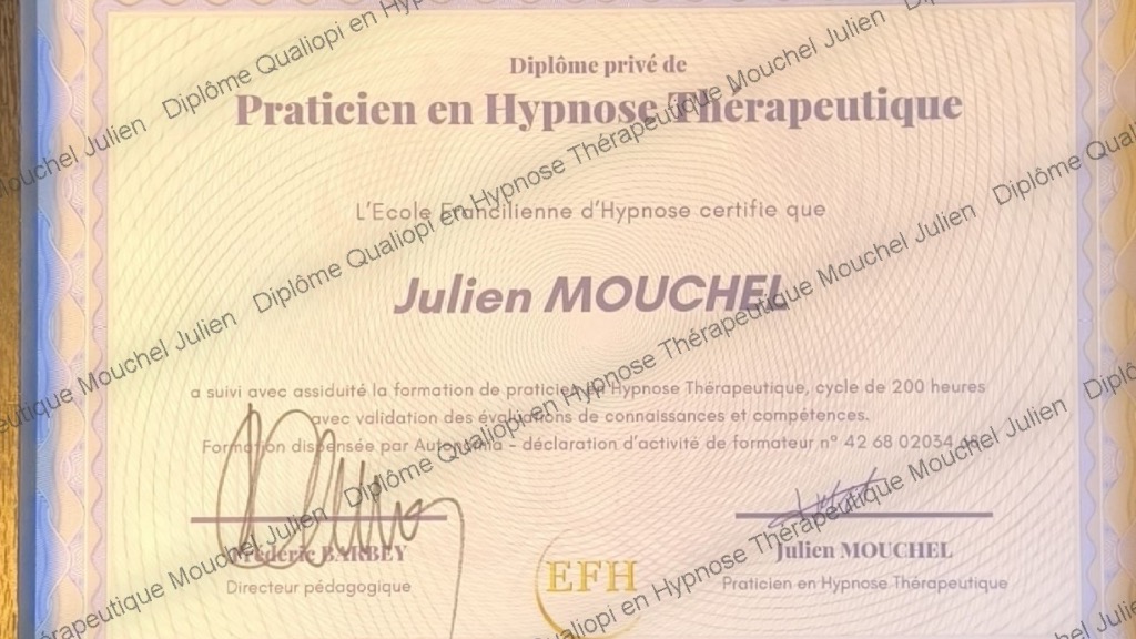 photo activite Julien MOUCHEL