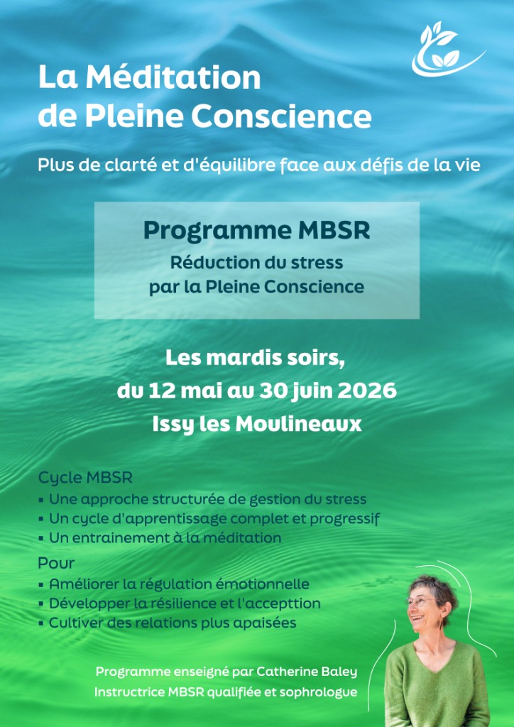 illustration Programme MBSR de Méditation de Pleine Conscience, du 12 mai au 30 juin 2026