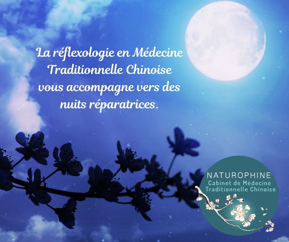 illustration Sommeil et Réflexologie en Médecine Traditionnelle Chinoise