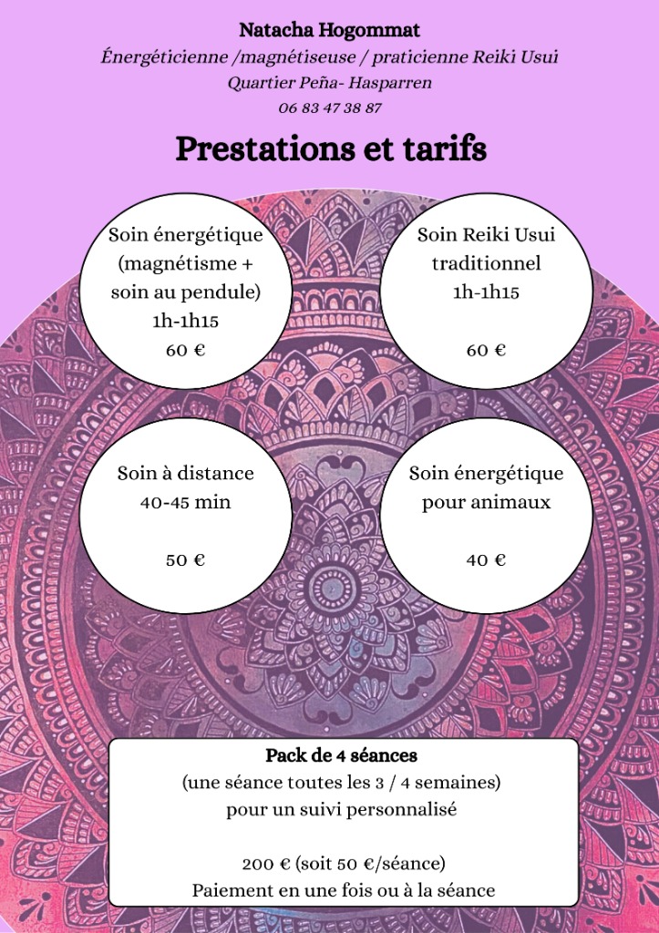 illustration Tarifs prestations