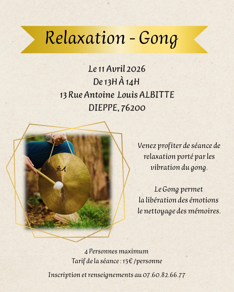 illustration Gong - Relaxation