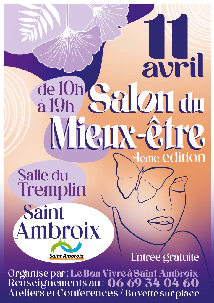 illustration Salon du Mieux Être à Saint-Ambroix (30)  le 11 Avril