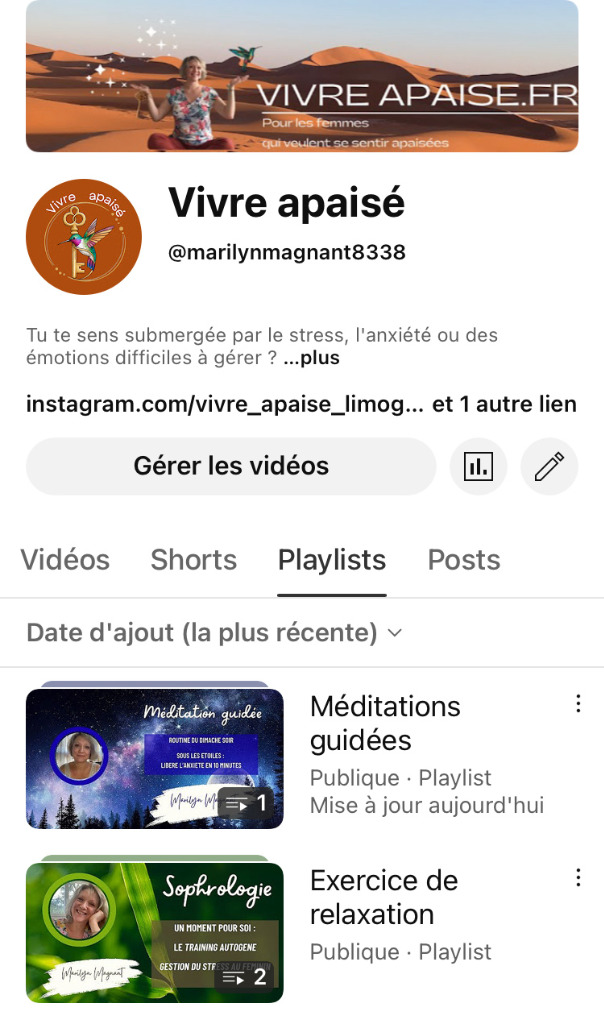 illustration Visitez ma chaîne Youtube !