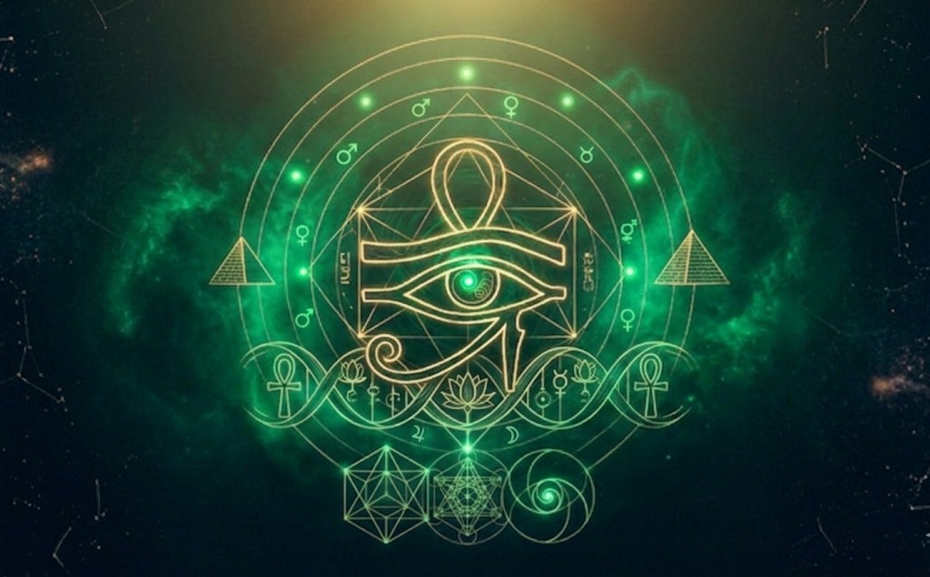 illustration Consultation Astrale du Code-Source 𓂀 Exploration et Synergie des Potentiels Spirituels et Thérapeutiques Profonds
