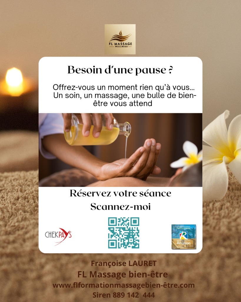 illustration Massage Bien-être ou Soin énergétique