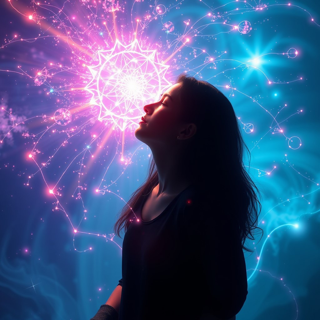 illustration Le subconscient en hypnose spirituelle : un pont vers l’âme et notre multidimensionnalité.