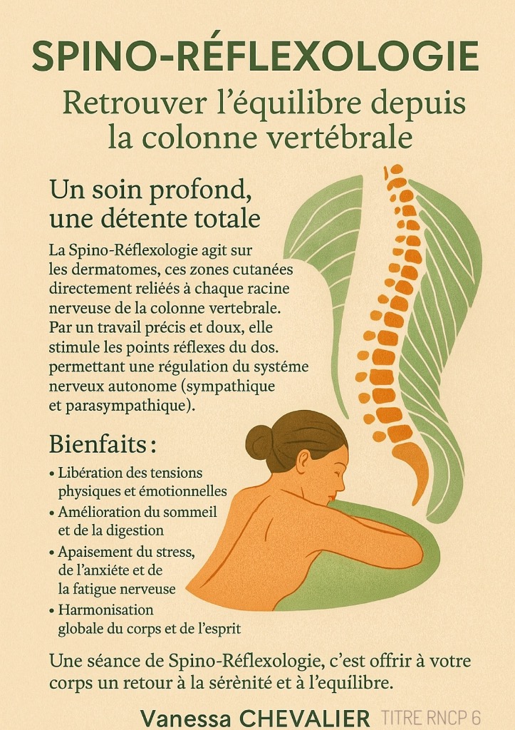illustration Spino réflexologie