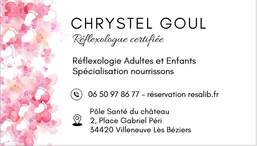 illustration Réflexologie Plantaire et Palmaire / Adultes et Enfants