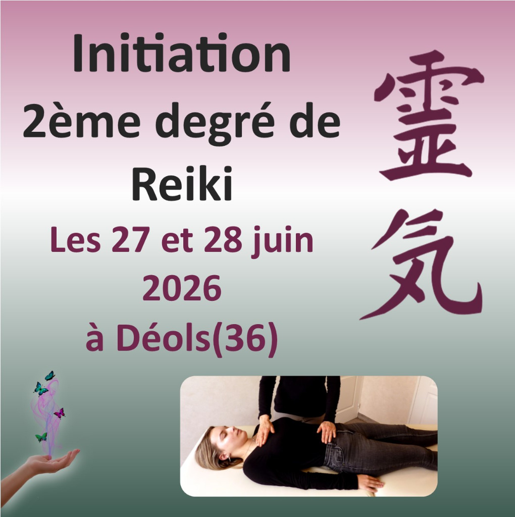 illustration Initiation 2ème degré de Reiki