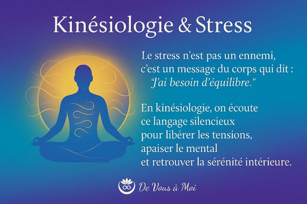 illustration Apprivoiser son stress avec la kinésiologie