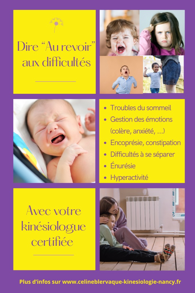 illustration Kinésiologie pour enfants