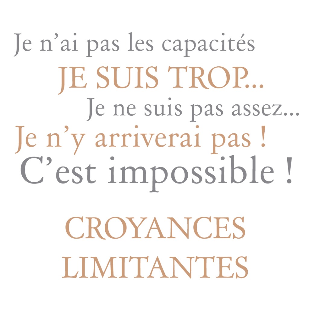 illustration Arrêtons avec les pensées limitantes