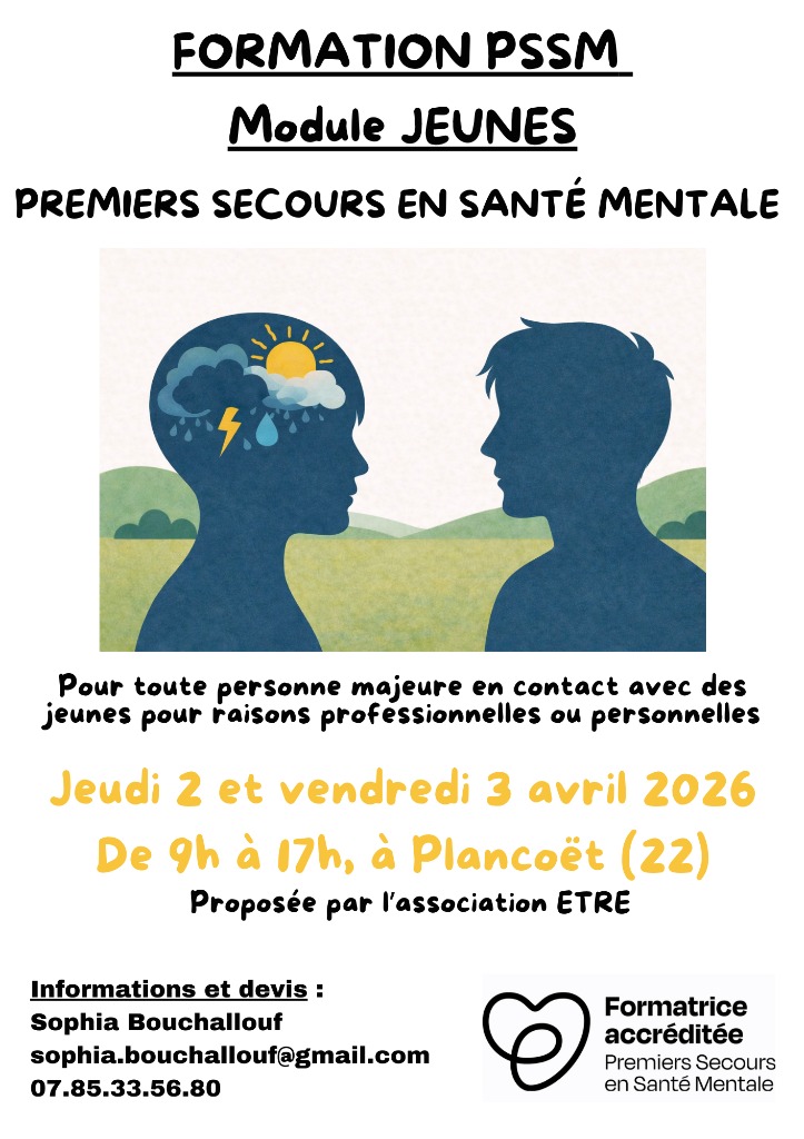 illustration PSSM Premiers Secours en Santé Mentale Module Standard