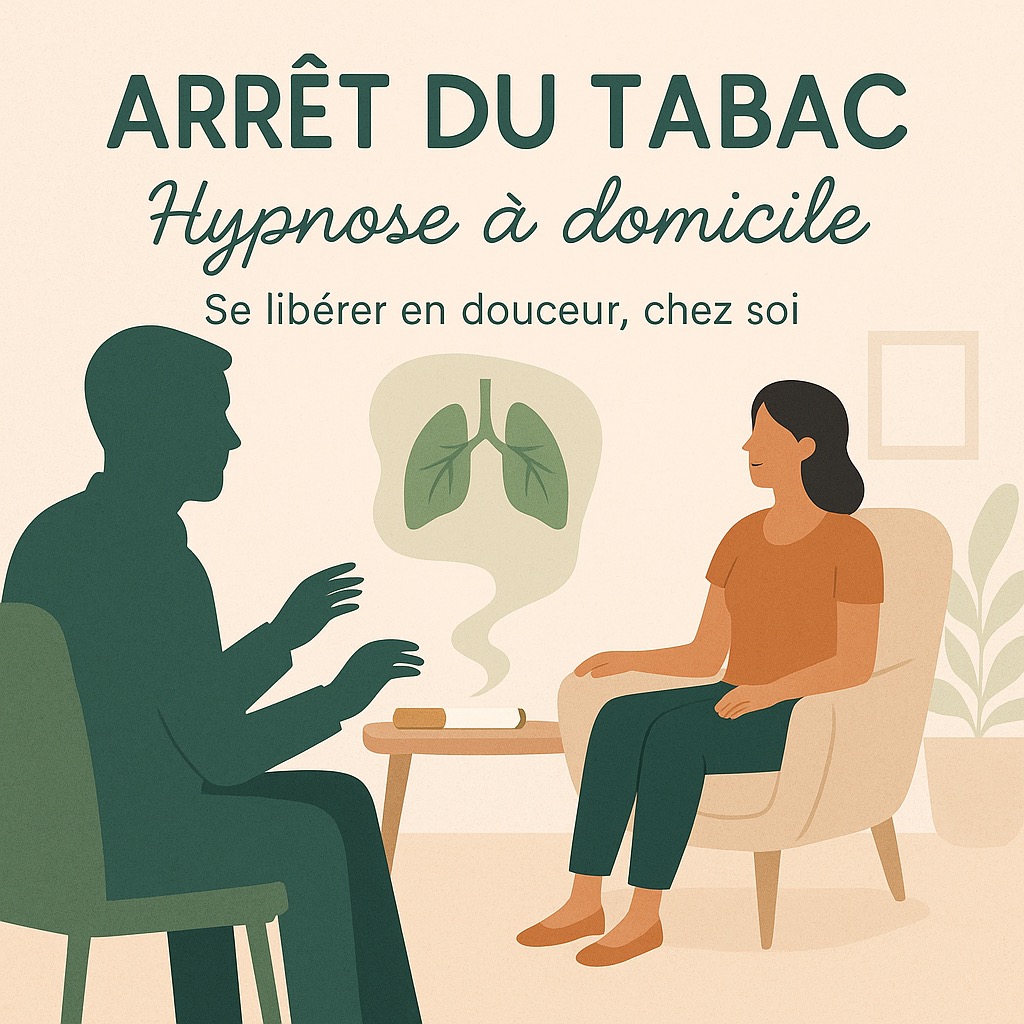 illustration Arrêt du tabac : hypnose à domicile