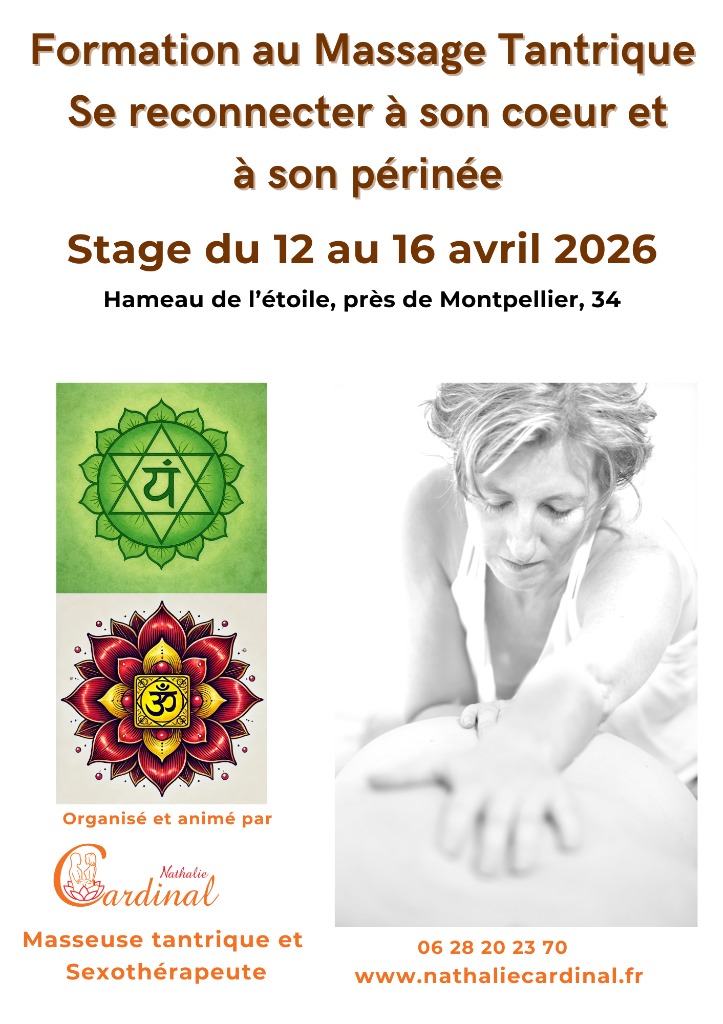 illustration Stage Massage tantrique– Corps, Cœur & Connexion • Avril 2026