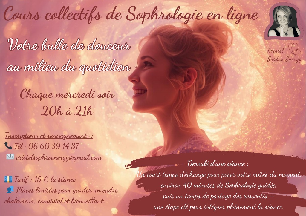 illustration Cours Collectif Sophrologie en Ligne