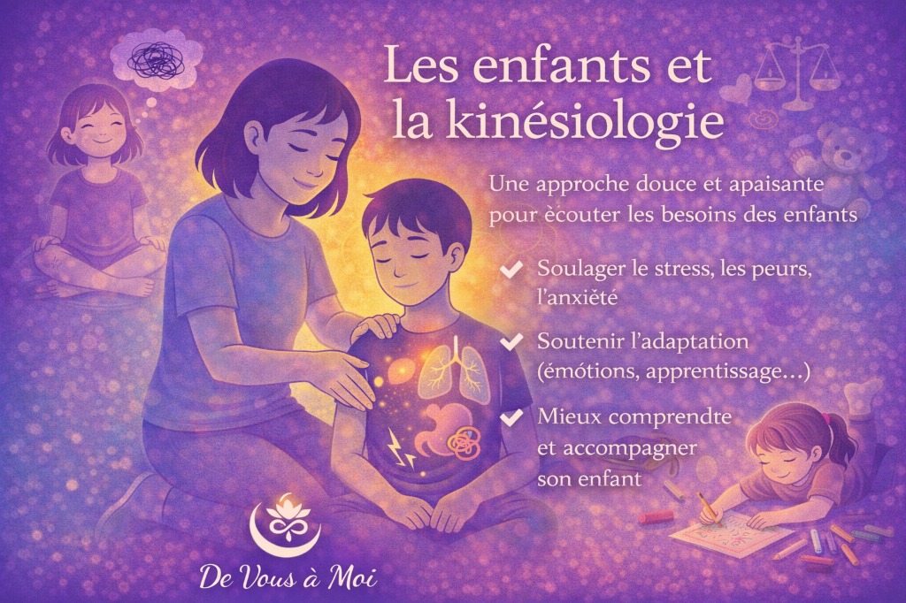 illustration Kinésiologie & Enfants
