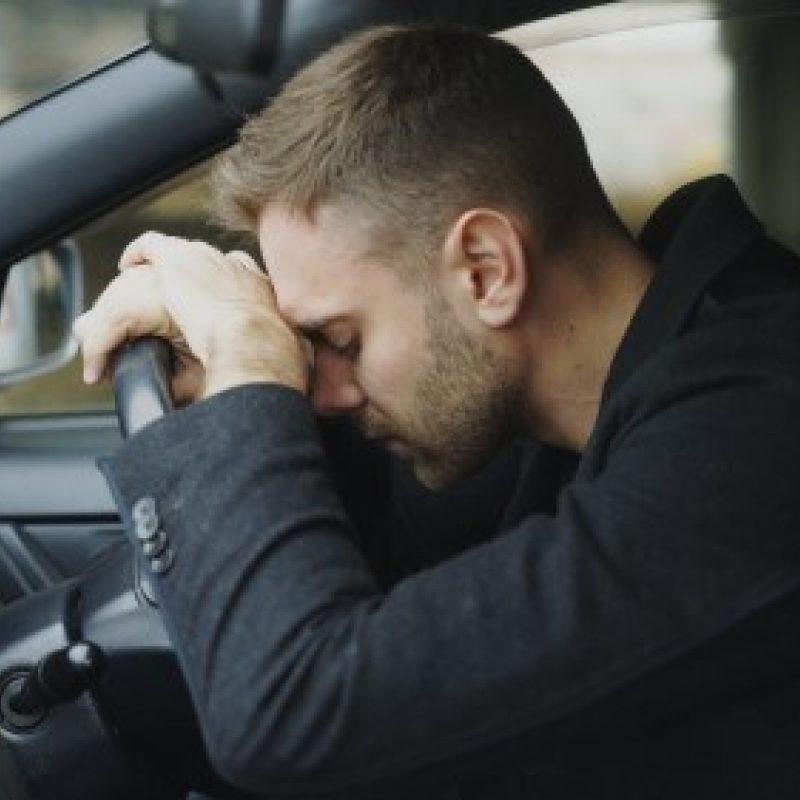 illustration Si vous avez peur au volant de votre voiture