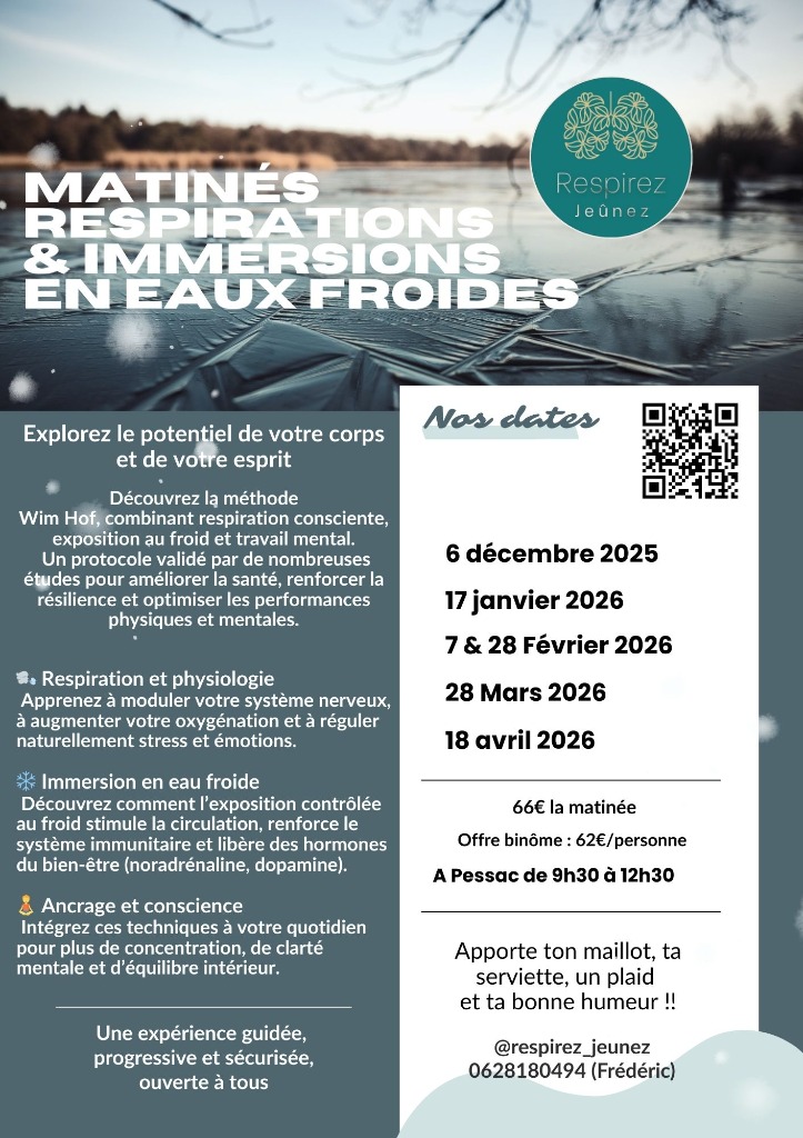 illustration Immersion en eaux froides