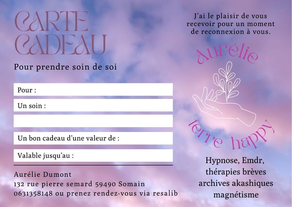 illustration Carte cadeau
