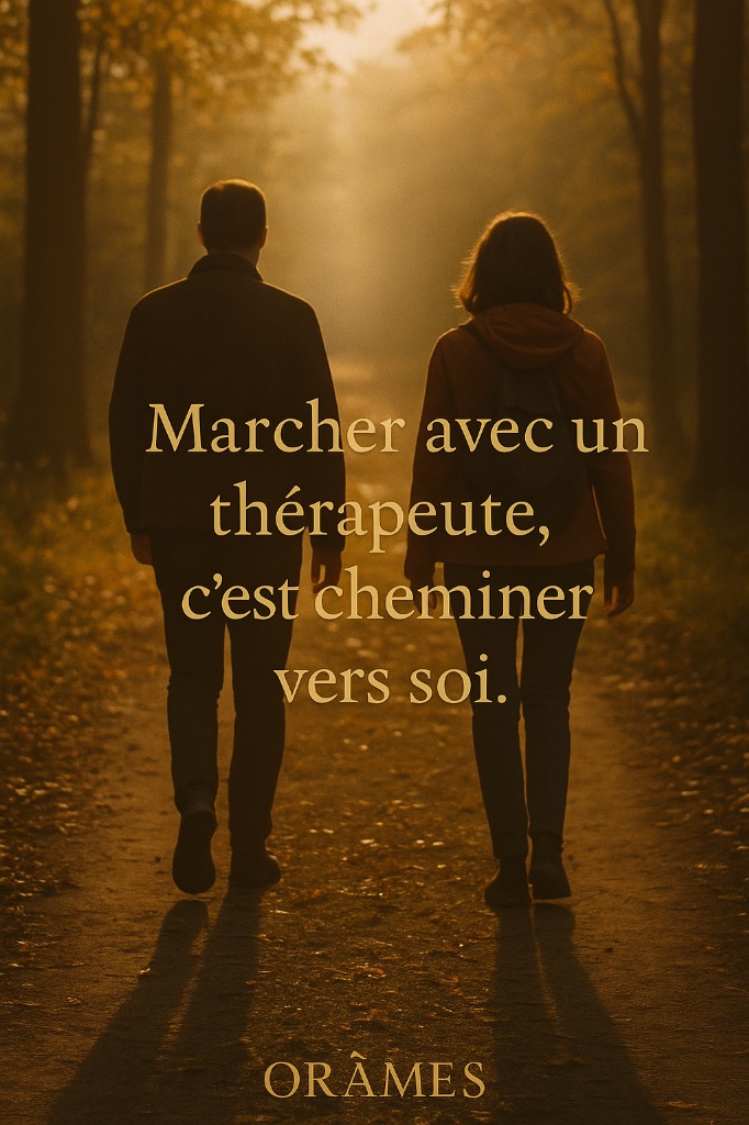 illustration Walking therapy (Marche thérapeutique) - Paris