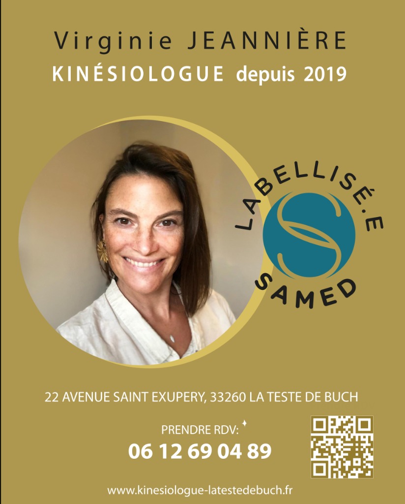illustration Virginie JEANNIÈRE, KINÉSIOLOGUE depuis 2019, LABELISÉE SAMED®