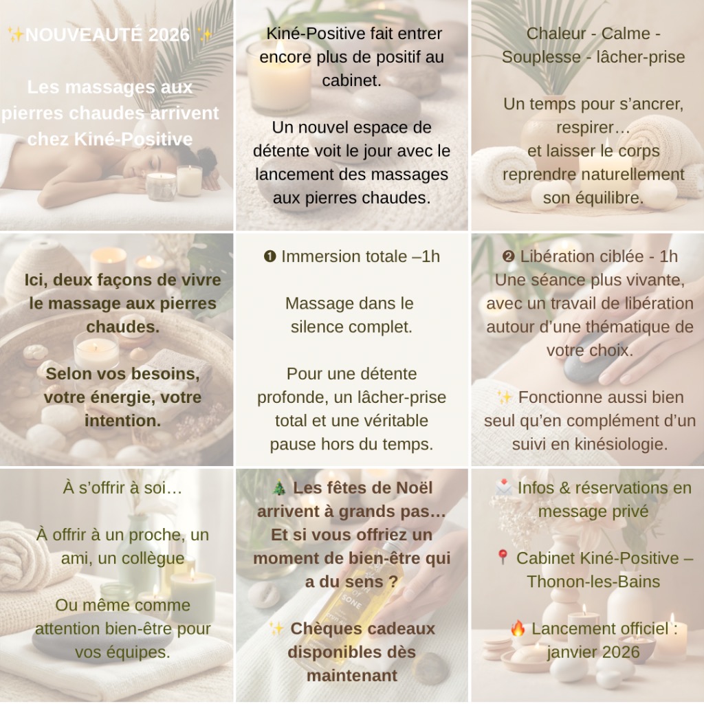 illustration Massage aux pierres chaudes – Détente profonde & libération