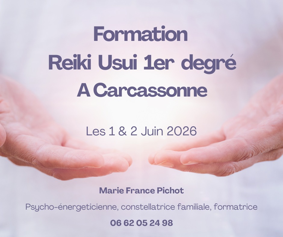 illustration Reiki Usui 1er Degré à Carcassonne