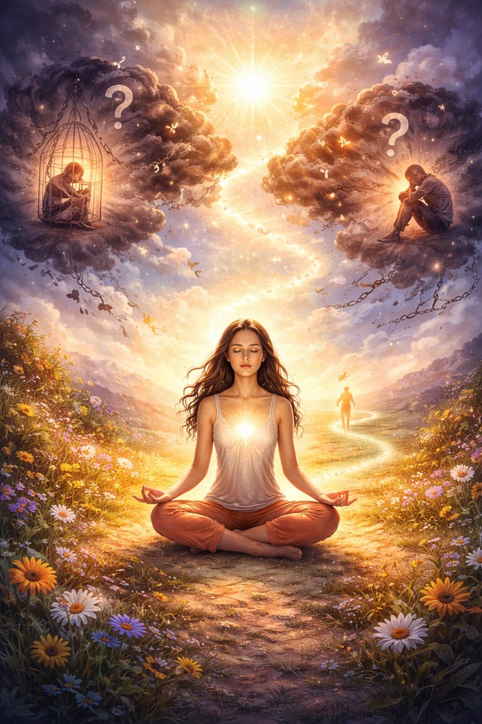 illustration Les pensées limitantes : comprendre, apaiser, transcender