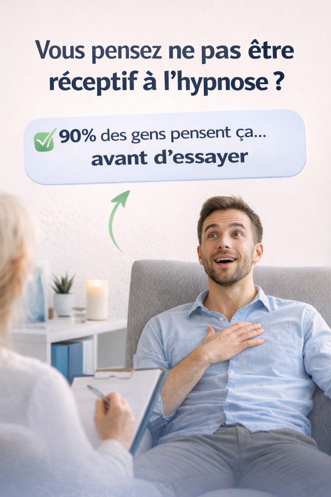 illustration Vous pensez ne pas être réceptif à l’hypnose ?