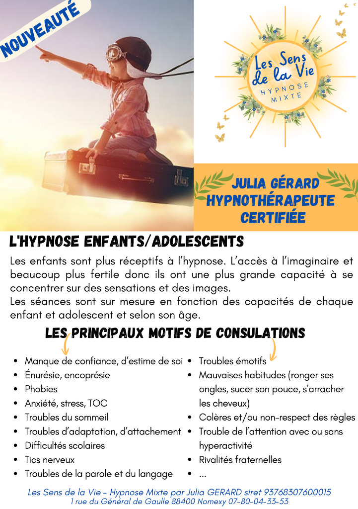 illustration Spécialisation: Hypnose enfants