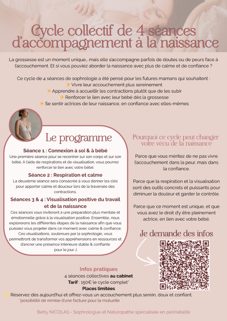 illustration Cercle collectif de Sophrologie prénatale