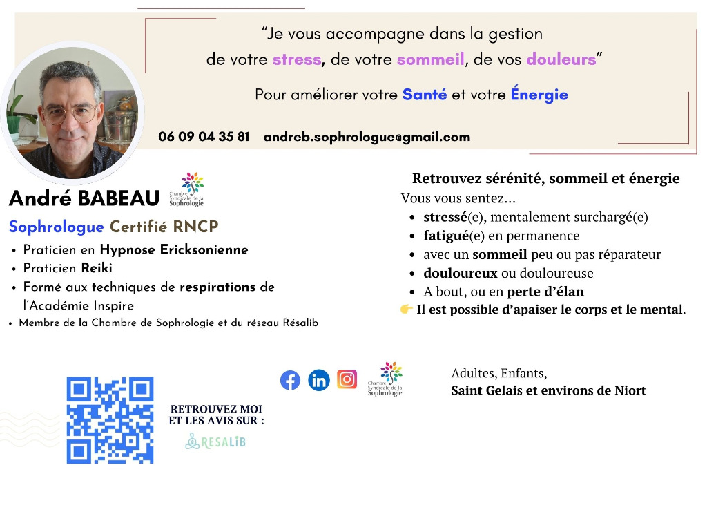 illustration Prenez RDV pour retrouver sérénité et énergie !