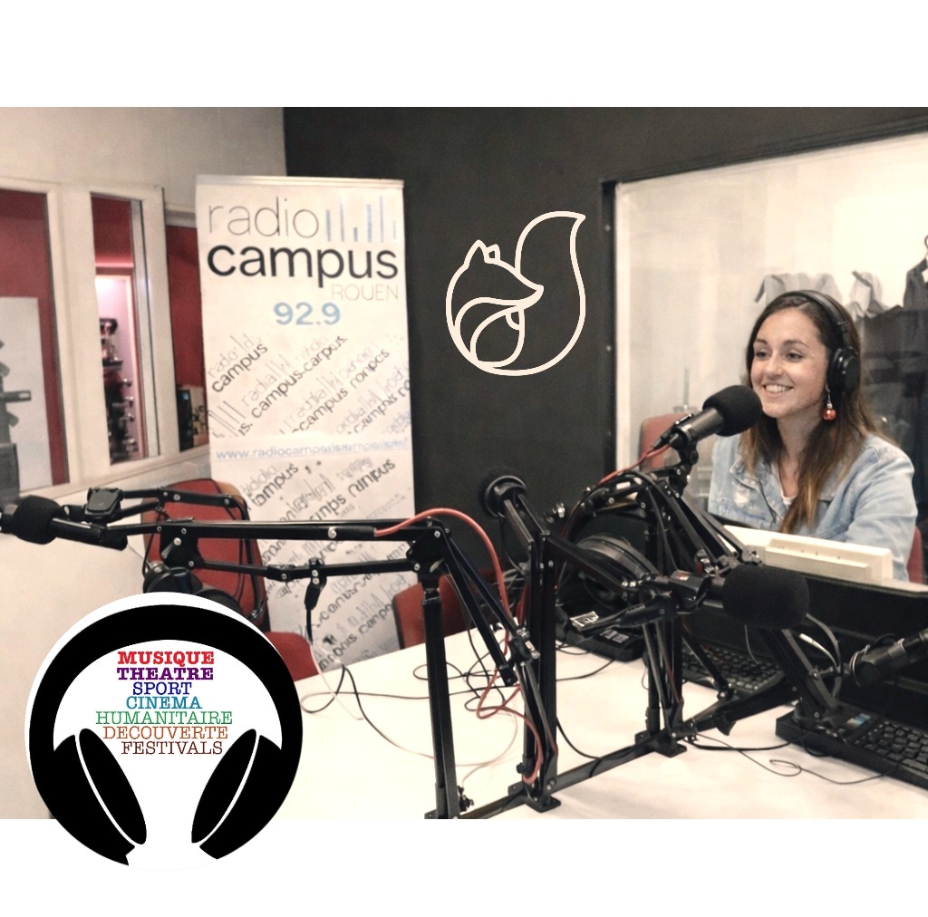 illustration Le cabinet Lucypnotherapeute passe à la radio 🎧🦊🎙