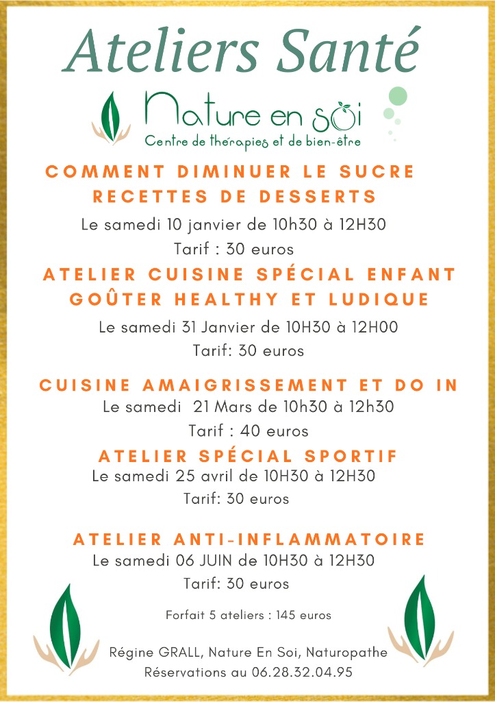 illustration Ateliers "cuisine saine"
