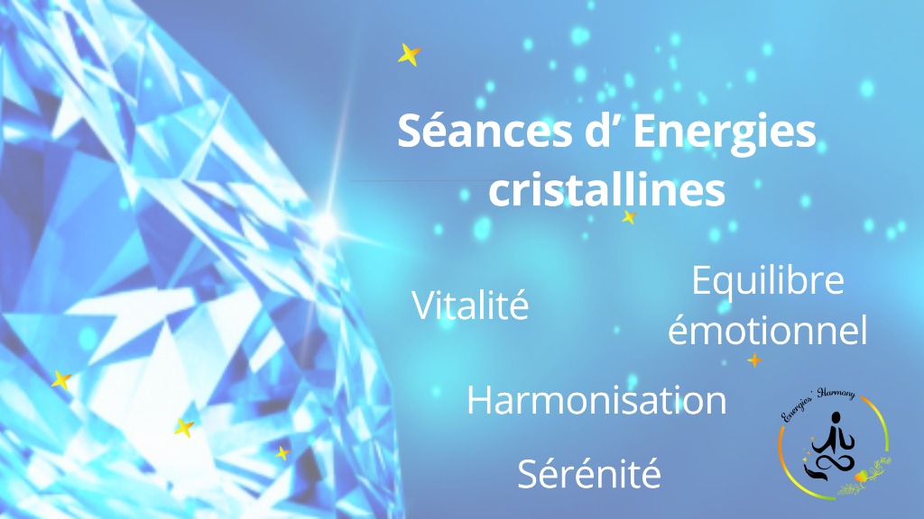 illustration Me 22/04 à 18h Séance d' énergies cristallines