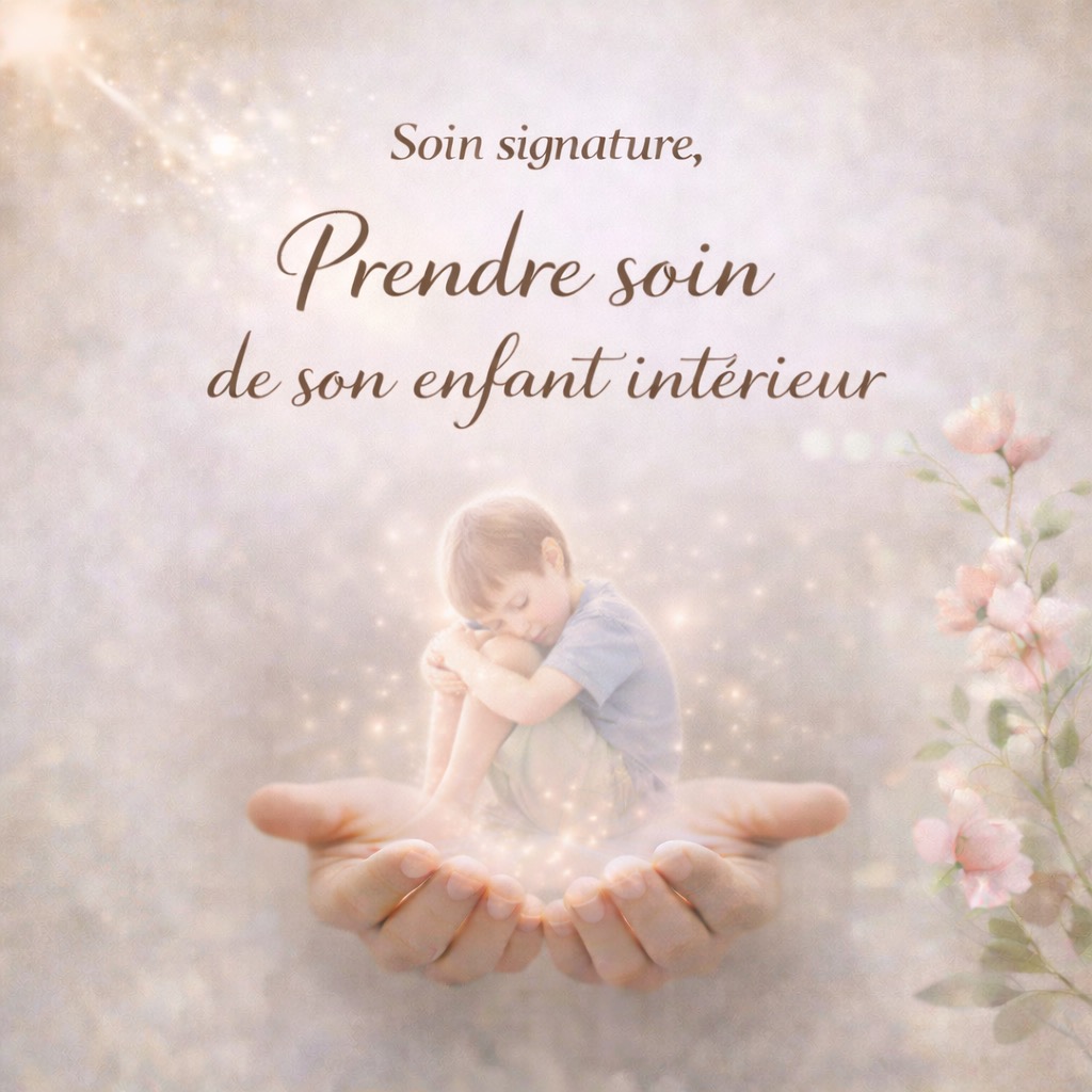 illustration Soin Signature : Prendre soin de son enfant intérieur